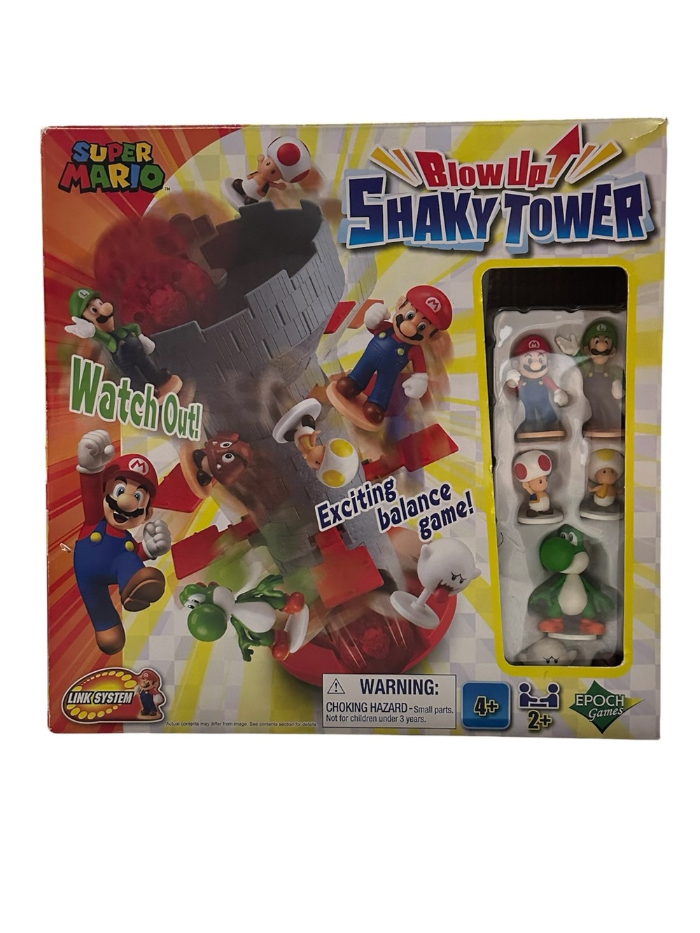 Super Mario Shaky Tower Balance Game